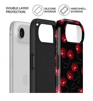 Luxusní kryt AURIX MagSafe na iPhone Air Cherrybomb