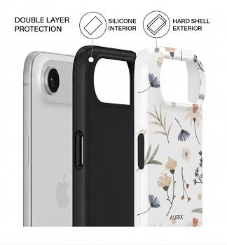 Luxusní kryt AURIX MagSafe na iPhone Air Floral Fantasy