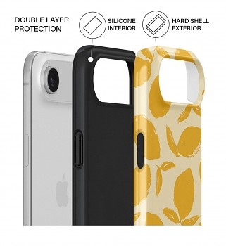 Luxusní kryt AURIX MagSafe na iPhone Air Lemon Tart