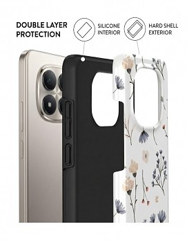 Luxusní kryt AURIX na Xiaomi Redmi Note 15 5G Floral Fantasy