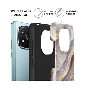 Luxusní kryt AURIX Xiaomi Redmi Note 14 Pro+ 5G Amethyst 1