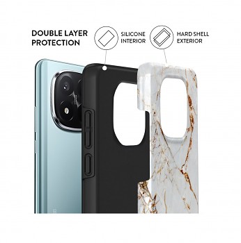 Luxusní kryt AURIX Xiaomi Redmi Note 14 Pro+ 5G Antique Marble 1