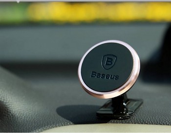 Magnetický držák na mobil do auta Baseus Strong Sugent NT0R Rose Gold 2