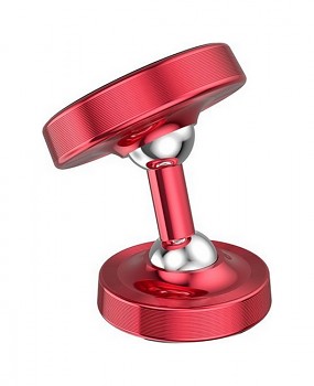 Magnetický držák na mobil do auta HOCO CA36 Plus červený (1)