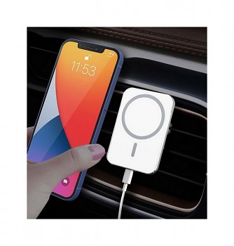 Magnetický držák na mobil do auta TopQ MagSafe X16 s funkcí bezdrátového nabíjení