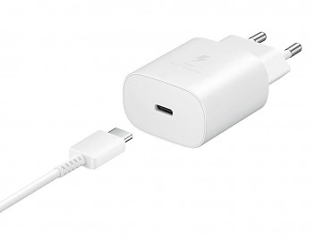 Originální USB-C (USB type-C) rychlonabíječka Samsung EP-TA800EWE + EP-DA705BWE