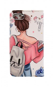 Knížkové pouzdro na iPhone SE 2020 Dívka