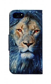 Knížkové pouzdro na iPhone SE 2020 Kouzelný lev