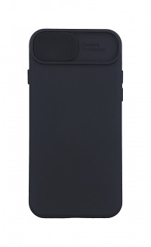 Zadní kryt Camshield Soft na iPhone SE 2022 černý