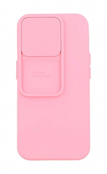 Zadní kryt TopQ Lens na mobil iPhone 15 Pro růžový