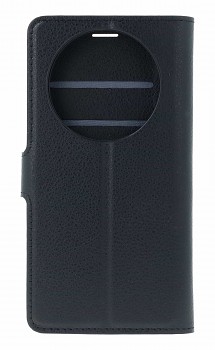 Knížkové pouzdro Leather Folio na Honor Magic8 Lite 5G černé