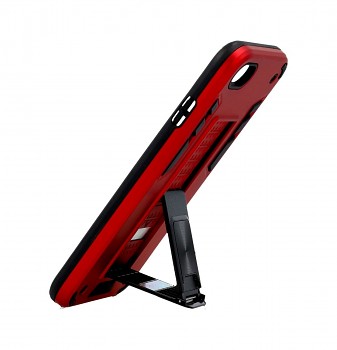 Ultra odolný zadní kryt Armor na iPhone SE 2020 červený