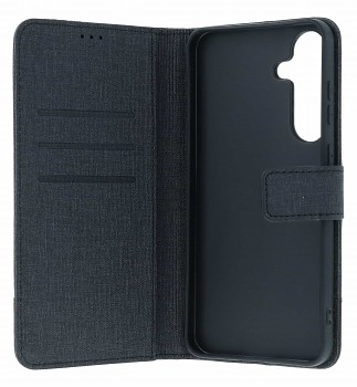 Knížkové pouzdro GOMMA na Samsung S25 FE černé (2)