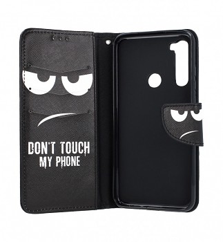 Obal kryt na mobil Xiaomi Redmi Note 8T knížkové Dont Touch (3)