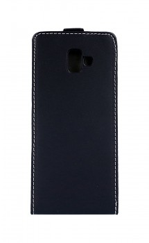 Flipové pouzdro Forcell Slim Flexi na Samsung J6+ černé 