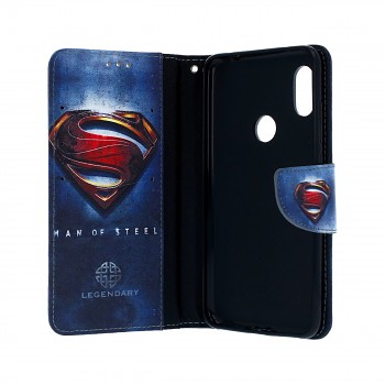 Knížkové pouzdro na Xiaomi Redmi Note 6 Pro Superman 2 (2)