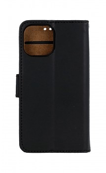 Knížkové pouzdro na iPhone 13 mini černé s přezkou 2