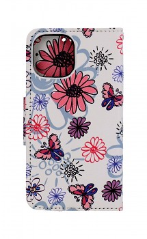 Knížkové pouzdro na iPhone 13 mini Flowers