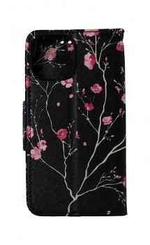 Knížkové pouzdro na iPhone 13 mini Noční květy