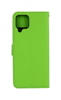 Knížkové pouzdro na Samsung A22 zelené s přezkou