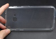 Ultratenký zadní silikonový kryt na Samsung Xcover 4 0,5mm detail 1