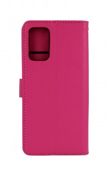 Knížkové pouzdro na Xiaomi Redmi 9T růžové s přezkou 
