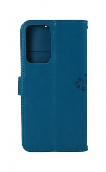 Knížkové pouzdro na Xiaomi Redmi Note 11 Pro Tyrkysový strom sovičky