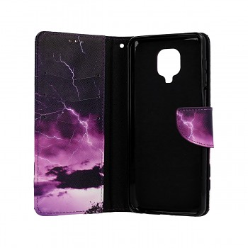 Knížkové pouzdro na Xiaomi Redmi Note 9 Pro Bouřka (2)