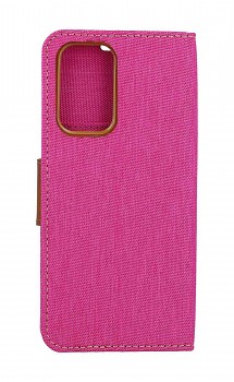 Knížkové pouzdro Canvas na Samsung A33 5G růžové