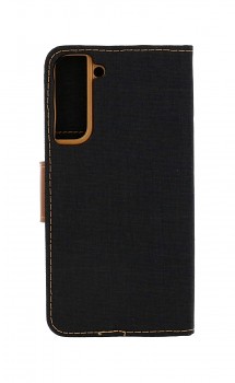 Knížkové pouzdro Canvas na Samsung S22 Plus černé