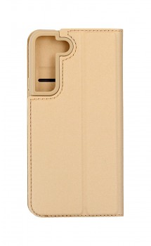 Knížkové pouzdro Dux Ducis na Samsung S22 5G zlaté