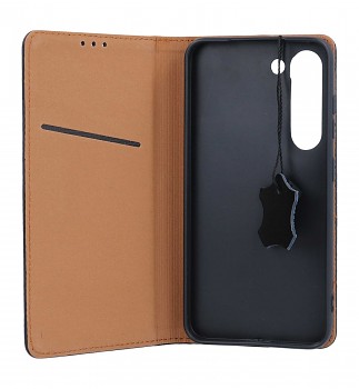 Knížkové pouzdro Forcell Leather SMART PRO na Samsung S23 Plus černé_1