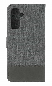 Knížkové pouzdro GOMMA na Samsung A17 šedé