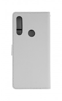 Knížkové pouzdro na Huawei P Smart Z bílé s přezkou