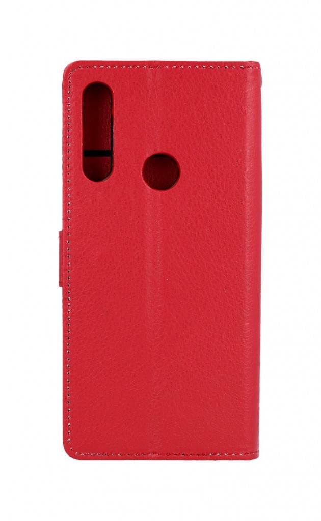 Knížkové pouzdro na Huawei P Smart Z červené s přezkou