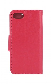 Knížkové pouzdro na iPhone SE 2022 Butterfly růžové