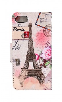 Knížkové pouzdro na iPhone SE 2022 Eiffelova věž