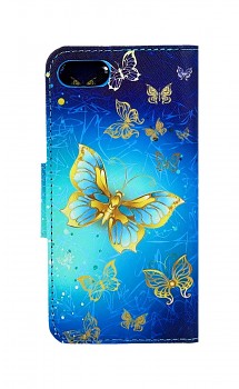 Knížkové pouzdro na iPhone SE 2022 Obloha s motýlky