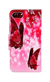 Knížkové pouzdro na iPhone SE 2022 Zamilovaní motýlci