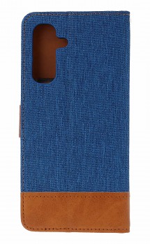 Knížkové pouzdro Jeans na Samsung A17 modré