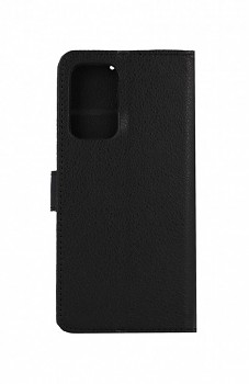 Knížkové pouzdro TopQ na mobil Samsung A52s 5G černé s přezkou