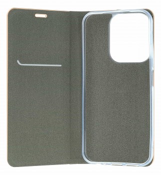 Knížkové pouzdro Luna Book na Xiaomi Redmi 15C stříbrné (2)