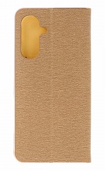 Knížkové pouzdro Luna Book na Samsung A17 zlaté