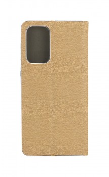 Knížkové pouzdro Luna Book na Samsung A33 5G zlato-stříbrné