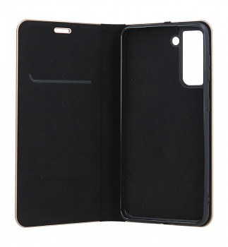 Knížkové pouzdro Luna Book na Samsung S21 černé_1