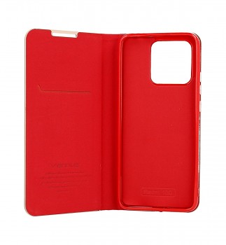 Knížkové pouzdro Luna Book na Xiaomi Redmi 10C červené 1