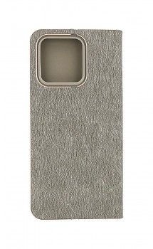 Knížkové pouzdro Luna Book na Xiaomi Redmi 10C stříbrné