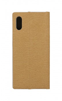 Knížkové pouzdro Forcell Luna Book na Xiaomi Redmi 9A zlato-stříbrné