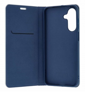 Knížkové pouzdro Luna Carbon Book na Samsung A17 modré (2)