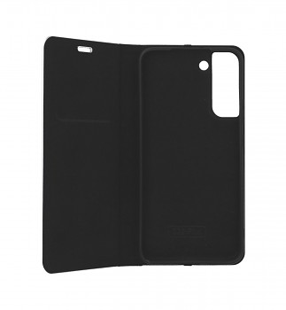 Knížkové pouzdro Luna Carbon Book na Samsung S22 Plus černé_1